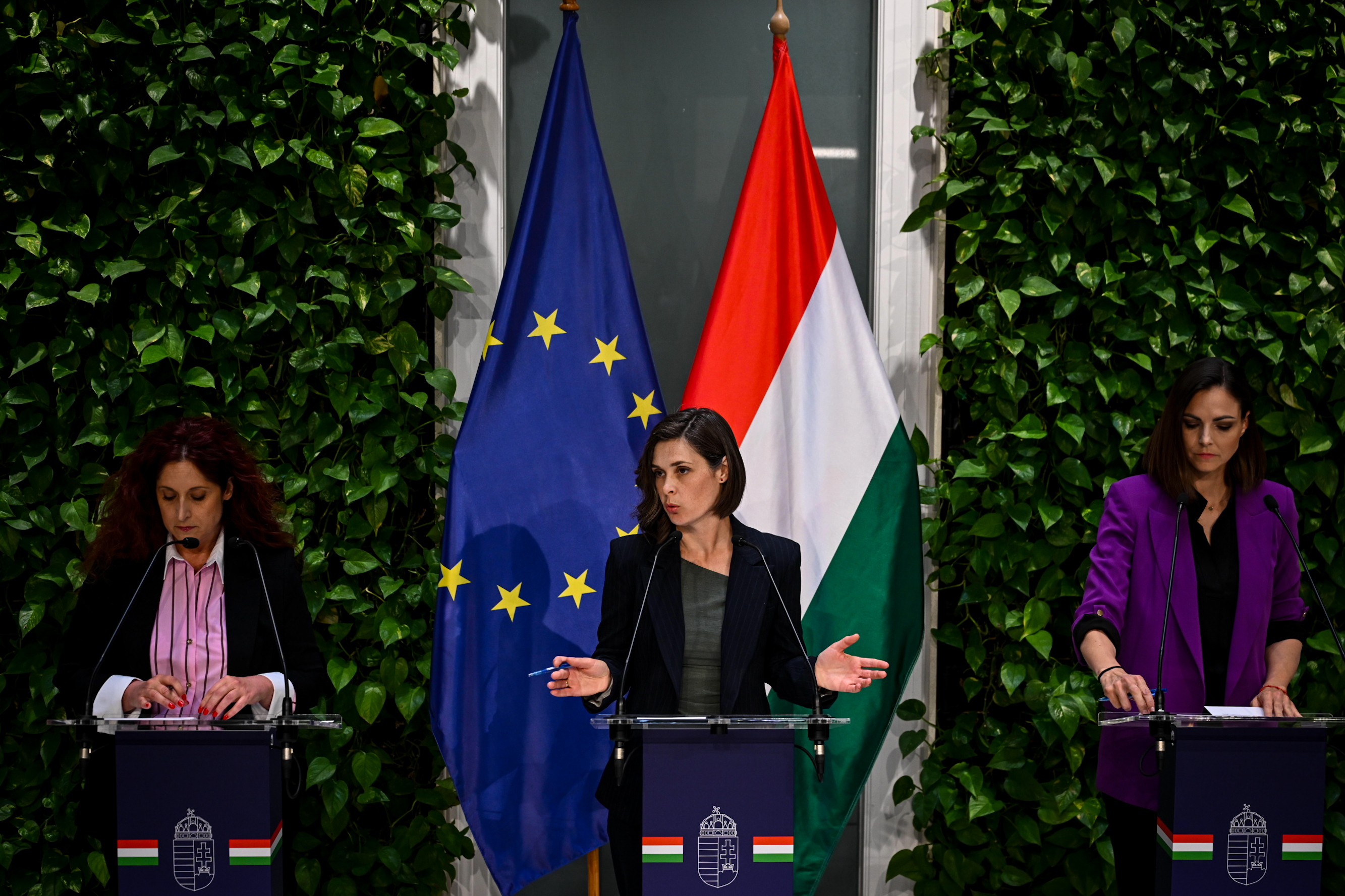 A második kormányülés utáni sajtótájékoztató 2026. május 18-án, Budapesten.