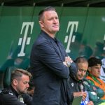Robbie Keane, az FTC vezetőedzője a labdarúgó Fizz Liga 33., utolsó fordulójában játszott Ferencvárosi TC - ZTE FC mérkőzésen a Groupama Arénában 2026. május 16-án.
