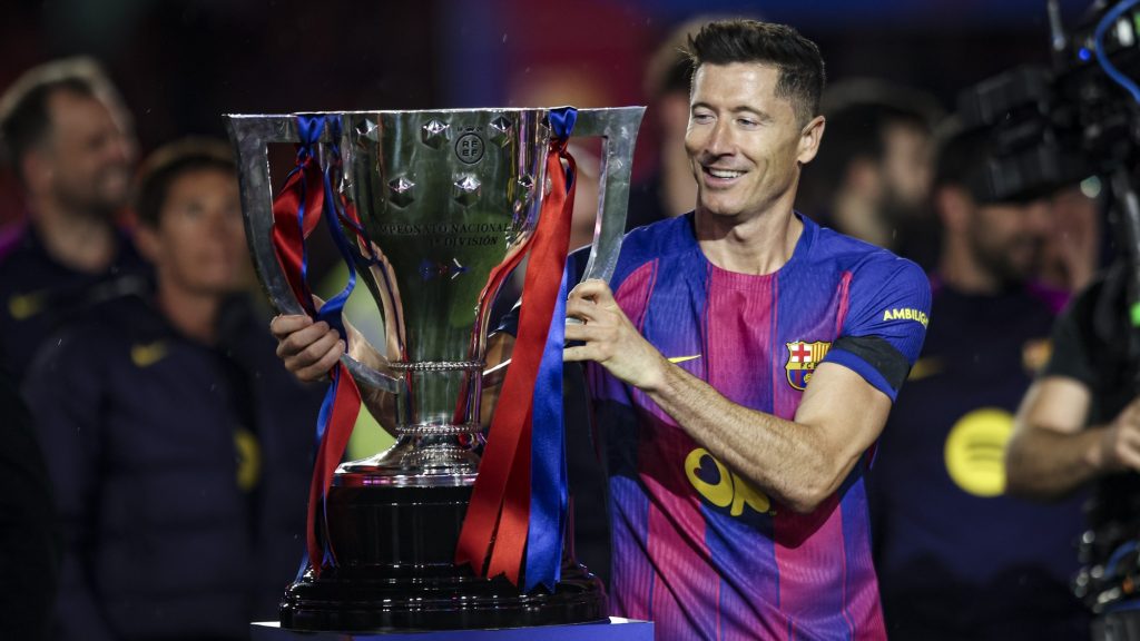 „Itt az ideje továbblépni” – Lewandowski bejelentette, hogy elhagyja a Barcelonát