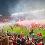 Slavia Sparta cseh focibajnokság szurkolói balhé görögtűz