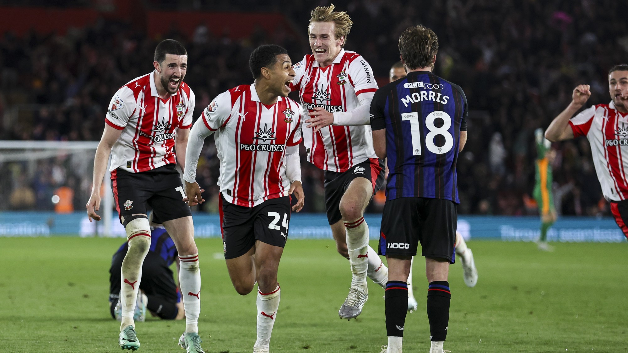 A Southampton nyert a Middlesbrough elleni párharcot.