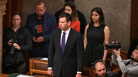 Vitézy Dávid, a Tisza-kormány közlekedési és beruházási minisztere