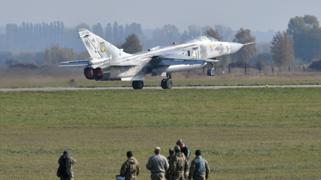 Lezuhant egy ukrán taktikai bombázó, a pilóta és a navigátor szörnyethalt