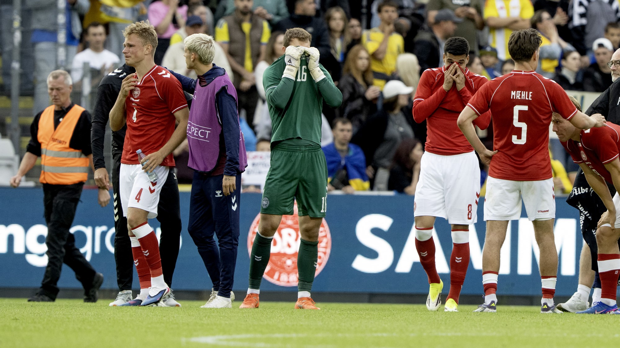 Christian Eriksen összeesett rosszullét dánia ukrajna reakció dán szövetségi kapitány