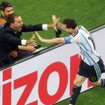 foci vb argentína ausztria lionel messi vb gólrekord