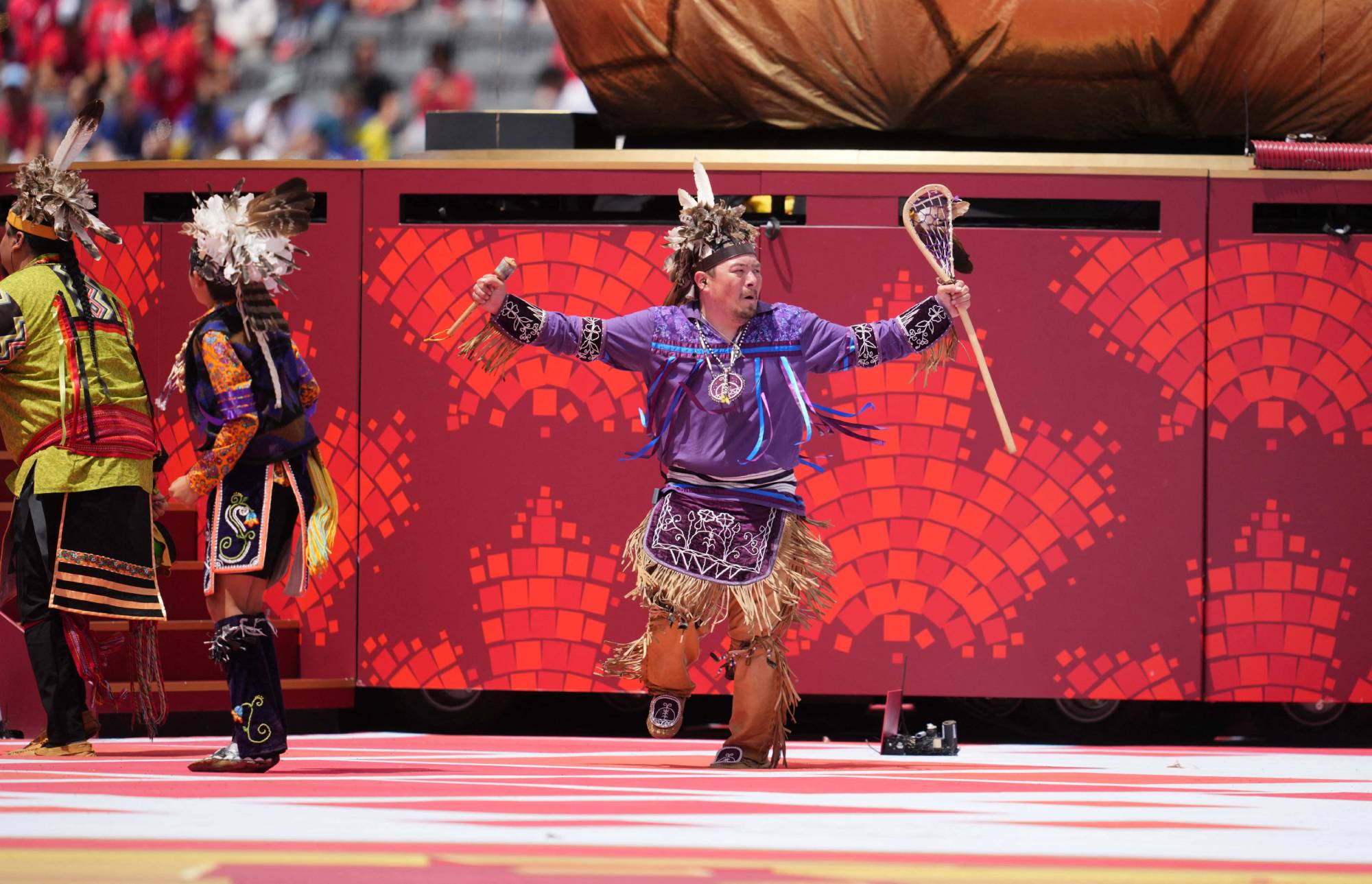 Opening Ceremony /0 / during Group B FIFA World Cup 2026, Canada and Bosnia and Herzegovina, Toronto Stadium, Toronto, Canada on June 12 2026. (Photo by Ulrik Pedersen/NurPhoto)