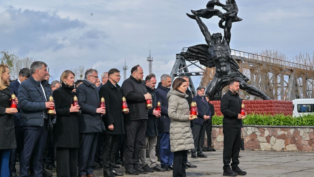 A Csernobili atomerőmű közelében csapódott be egy orosz drón