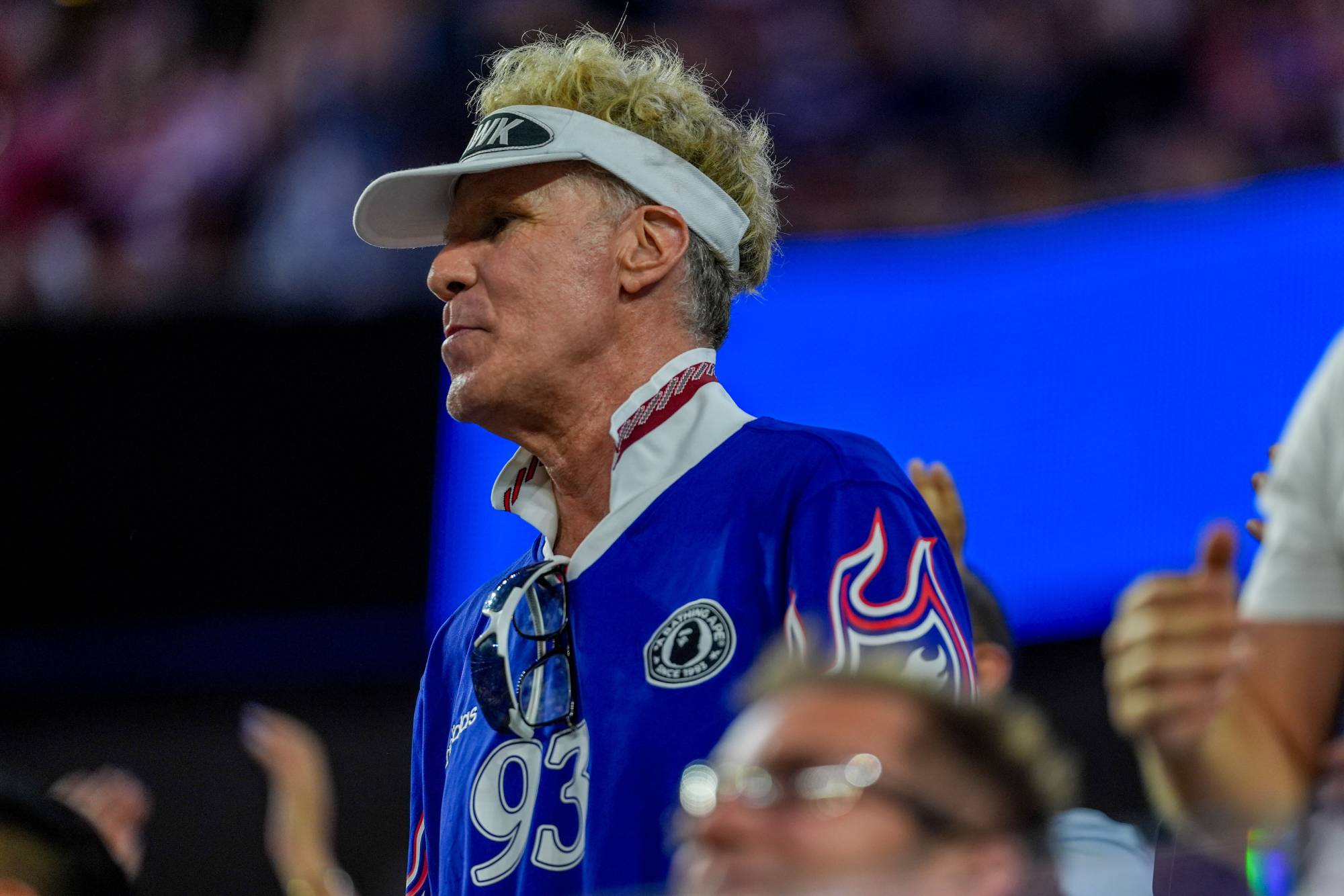 LOS ANGELES, CALIFORNIA - JUNE 25: Will Ferrell is seen during the 2026 FIFA World Cup First Stage Group D match between Turkiye and USA at the Los Angeles Stadium (SoFi Stadium) in Inglewood, California, United States on June 25, 2026. (Photo by Tayfun Coskun/Anadolu via Getty Images)