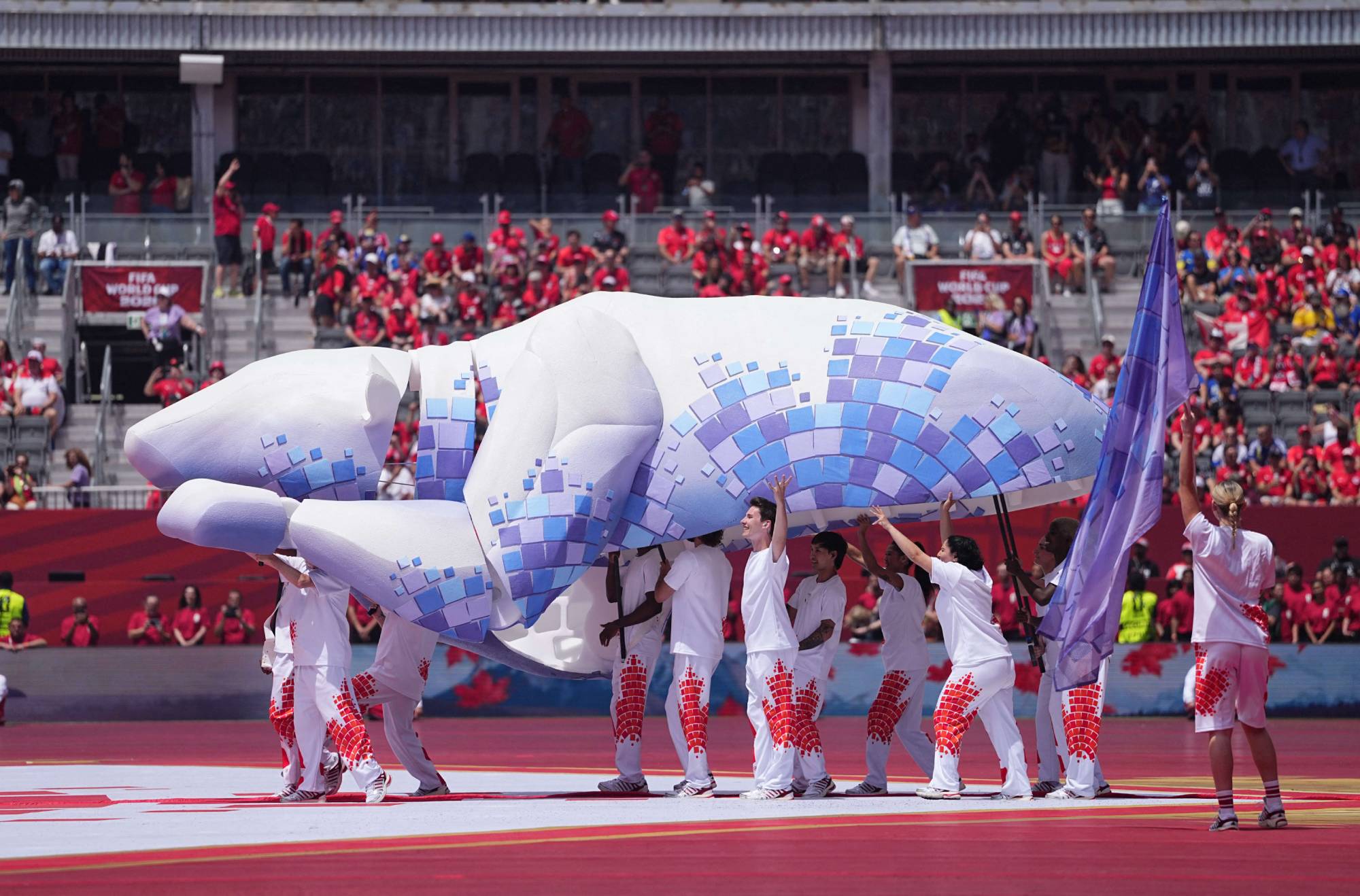 Opening Ceremony /0 / during Group B FIFA World Cup 2026, Canada and Bosnia and Herzegovina, Toronto Stadium, Toronto, Canada on June 12 2026. (Photo by Ulrik Pedersen/NurPhoto)
