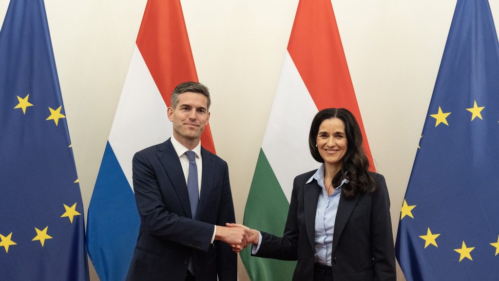 Először fogadta más ország külügyminiszterét Orbán Anita