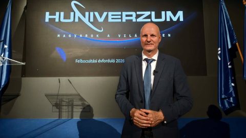 Tanács Zoltán az évforduló eseményén.