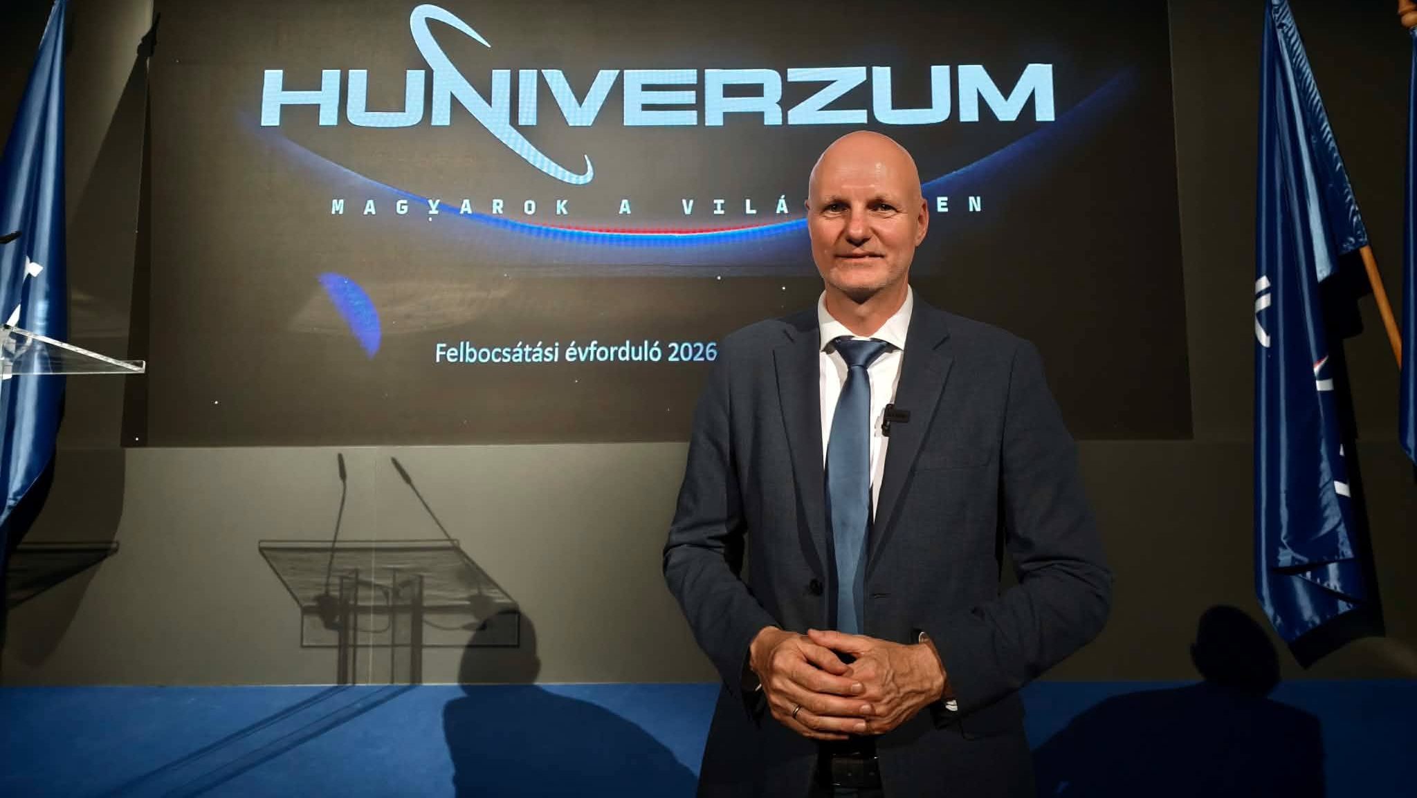 Tanács Zoltán az évforduló eseményén.