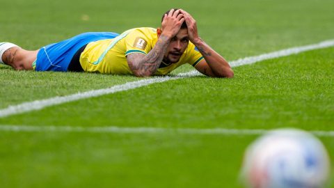 UNITED STATES - HOUSTON - 06/29/2026 - 2026 WORLD CUP, BRAZIL vs. JAPAN - Bruno Guimaraes, Brazilian player, during a match against Japan at NRG Stadium for the 2026 World Cup. Photo: Rodolfo Buhrer/AGIF