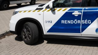 rendőrautó
