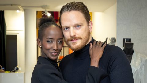 Kafi Rea Milla modell és férje: Kovács Patrick.