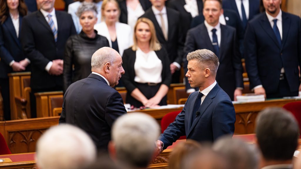 Országgyűlés alakuló ülése és beiktatási ceremónia 2026. május 9-én a Parlamentben és a Kossuth Lajos téren., Image: 1098107014, Fotó: