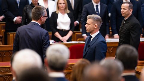 Országgyűlés alakuló ülése és beiktatási ceremónia 2026. május 9-én a Parlamentben és a Kossuth Lajos téren., Image: 1098107097, Fotó: Varga Jennifer / 24.hu