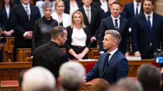 Országgyűlés alakuló ülése és beiktatási ceremónia 2026. május 9-én a Parlamentben és a Kossuth Lajos téren., Image: 1098107132, Fotó: Varga Jennifer / 24.hu