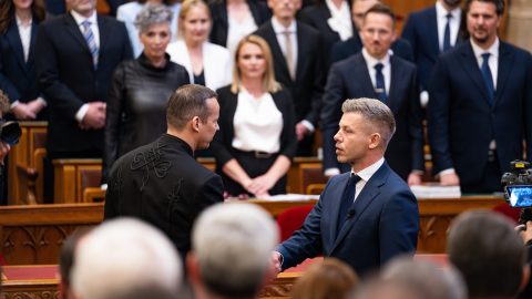Országgyűlés alakuló ülése és beiktatási ceremónia 2026. május 9-én a Parlamentben és a Kossuth Lajos téren., Image: 1098107132, Fotó: Varga Jennifer / 24.hu