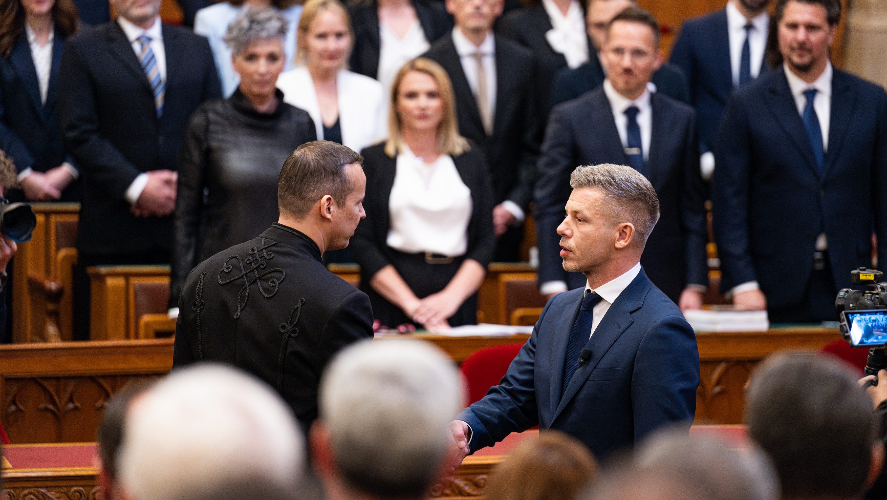 Országgyűlés alakuló ülése és beiktatási ceremónia 2026. május 9-én a Parlamentben és a Kossuth Lajos téren., Image: 1098107132, Fotó: Varga Jennifer / 24.hu