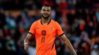 Cody Gakpo of the Netherlands during the 2026 World Cup friendly match between the Netherlands and Algeria at Stadium De Kuip in Rotterdam, the Netherlands, on June 3, 2026. (Photo by Stefan Koops/EYE4IMAGES/NurPhoto)
