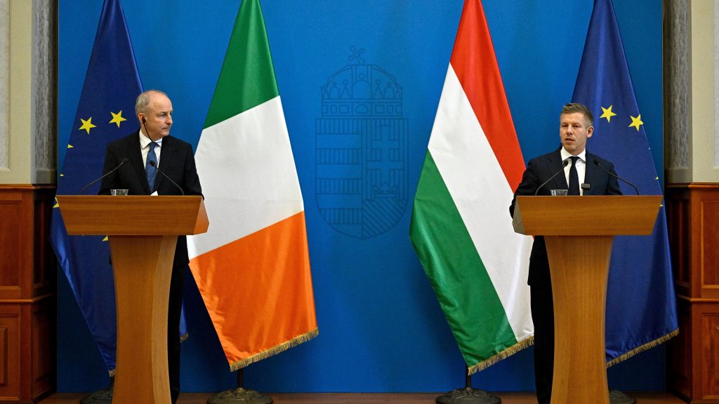 Micheál Martin, Magyar Péter