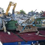 Összedőlt egy lelátói rész a dallasi stadionban.