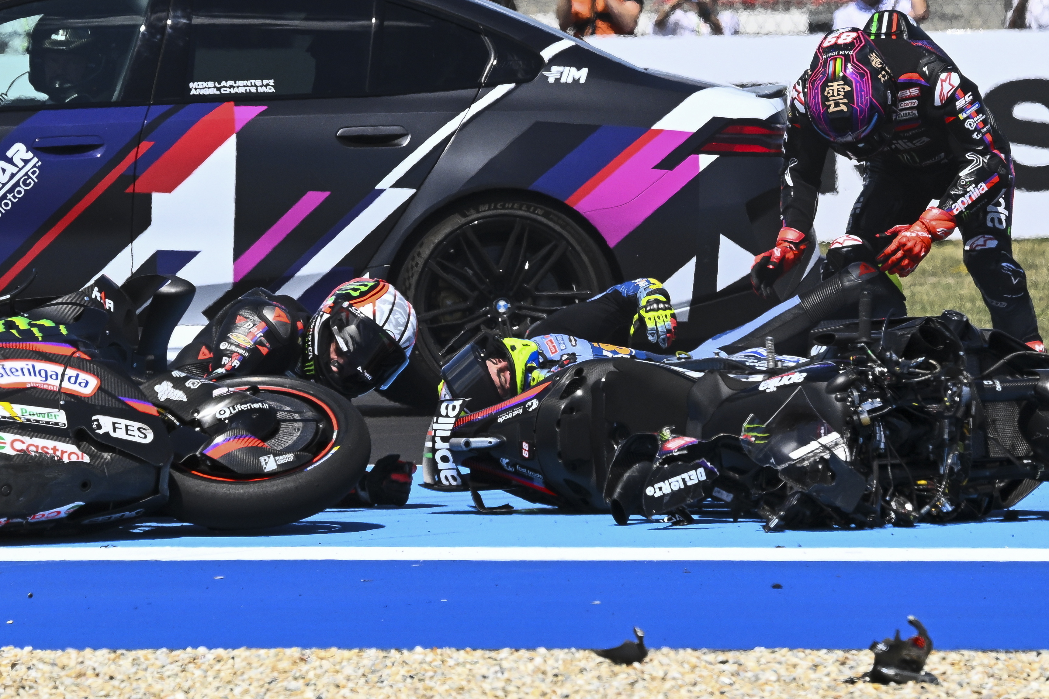gyorsaságimotoros vb balaton park magyar nagydíj motogp bukás