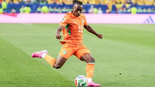 Yan Diomande player of Ivory Coast during the match between Ivory Coast and Ecuador in the first round of Group E of the 2026 FIFA World Cup group stage at Philadelphia Stadium, in Philadelphia, United States, on Sunday, June 14, 2026.(Foto: Vanessa Carvalho/Brazil Photo Press/Brazil Photo Press) INTERNATIONAL
