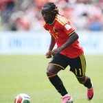SEATTLE, WASHINGTON - JUNE 15: Jeremy Doku #11 of Belgium controls the ball during the FIFA World Cup 2026 Group G match between Belgium and Egypt at Seattle Stadium on June 15, 2026 in Seattle, Washington. Alex Grimm/Getty Images/AFP