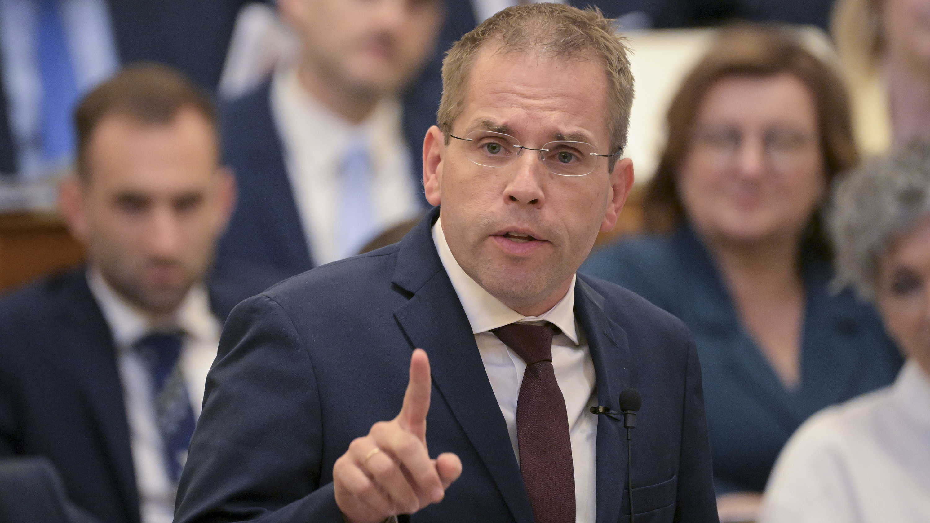 Ruff Bálint az Országgyűlés plenáris ülésén 2026. június 8-án.