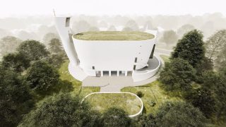 3D nyomtatott templom terve Neratovicében