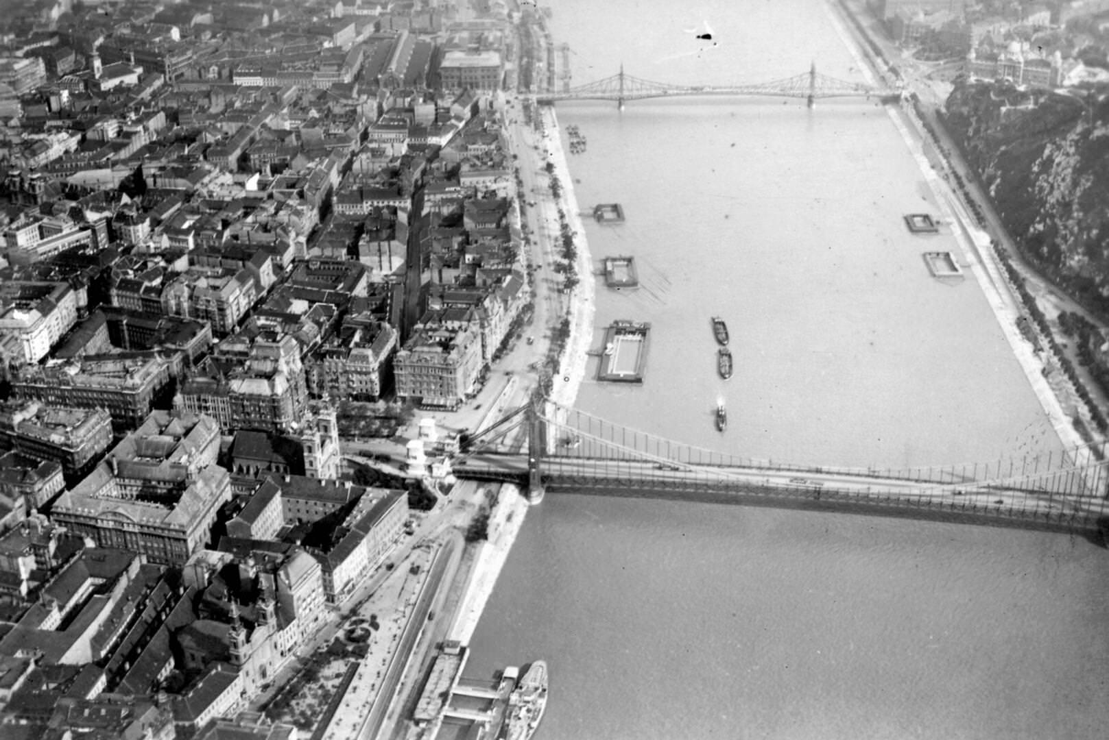 Nagyvárosi élet a Dunán – folyami uszodák és hidroplánok Budapesten 4