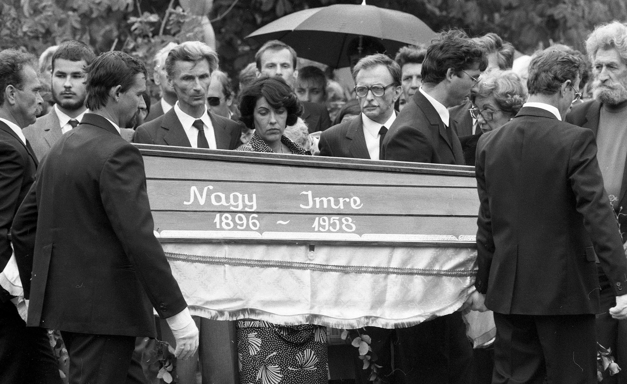 Nagy Imre és mártírtársai újratemetése.