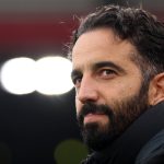 Rúben Amorim a Manchester United edzőjeként.