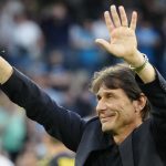 Antonio Conte a Napoli utolsó bajnokiján.