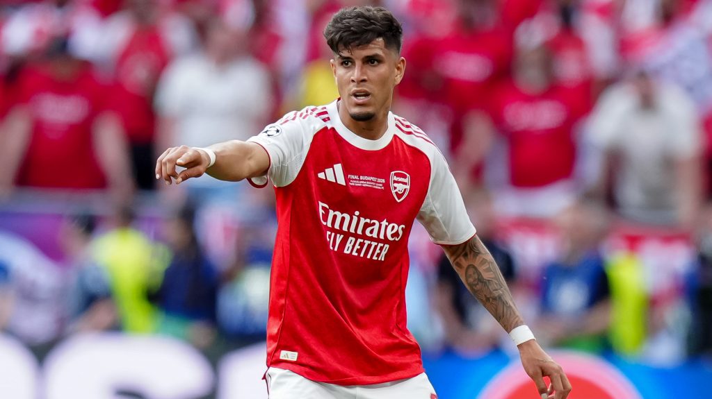 Piero Hincapie a budapesti BL-döntőben.
