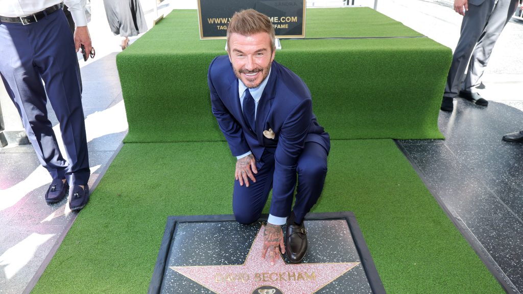 David Beckham is csillagot kapott Hollywoodban, felhördült miatta az internet népe