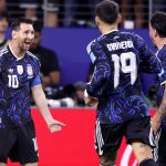 Lionel Messi gólöröm Jordánia ellen.