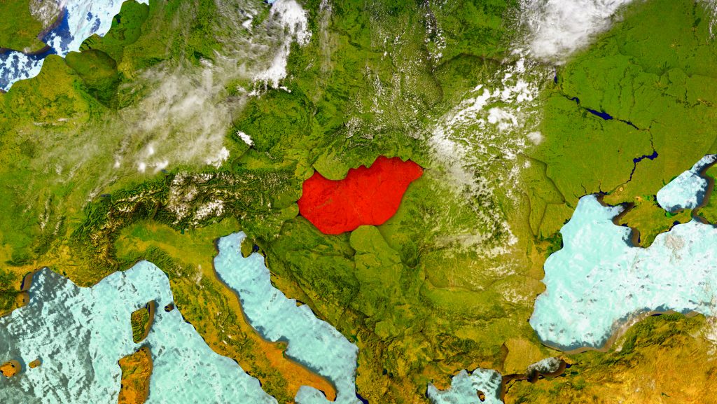 Térképen mutatjuk, ahogy elnyeli Magyarországot a hőhullám