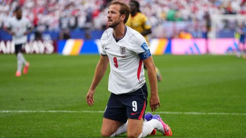 Harry Kane a Ghána elleni meccsen.