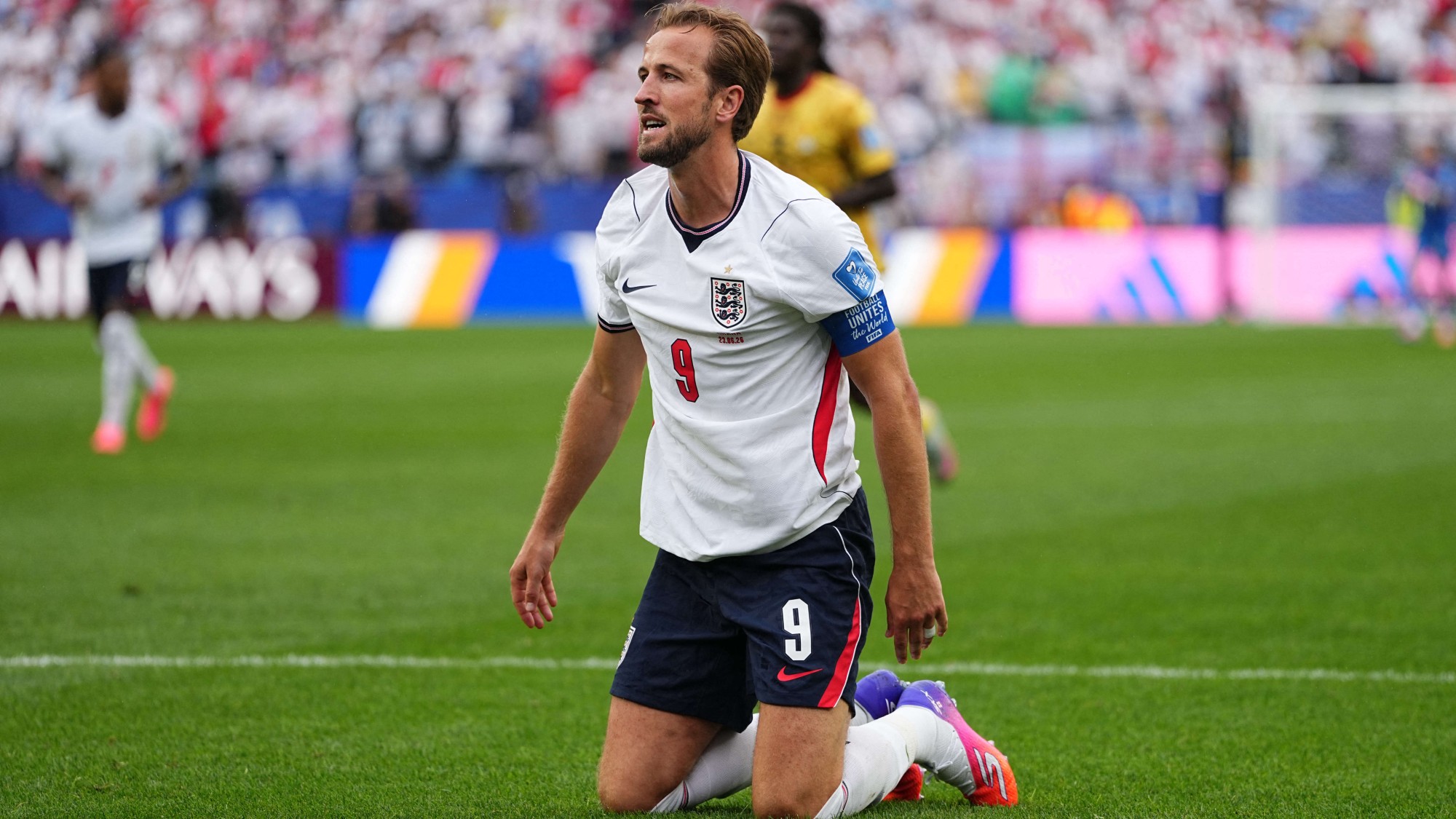 Harry Kane a Ghána elleni meccsen.