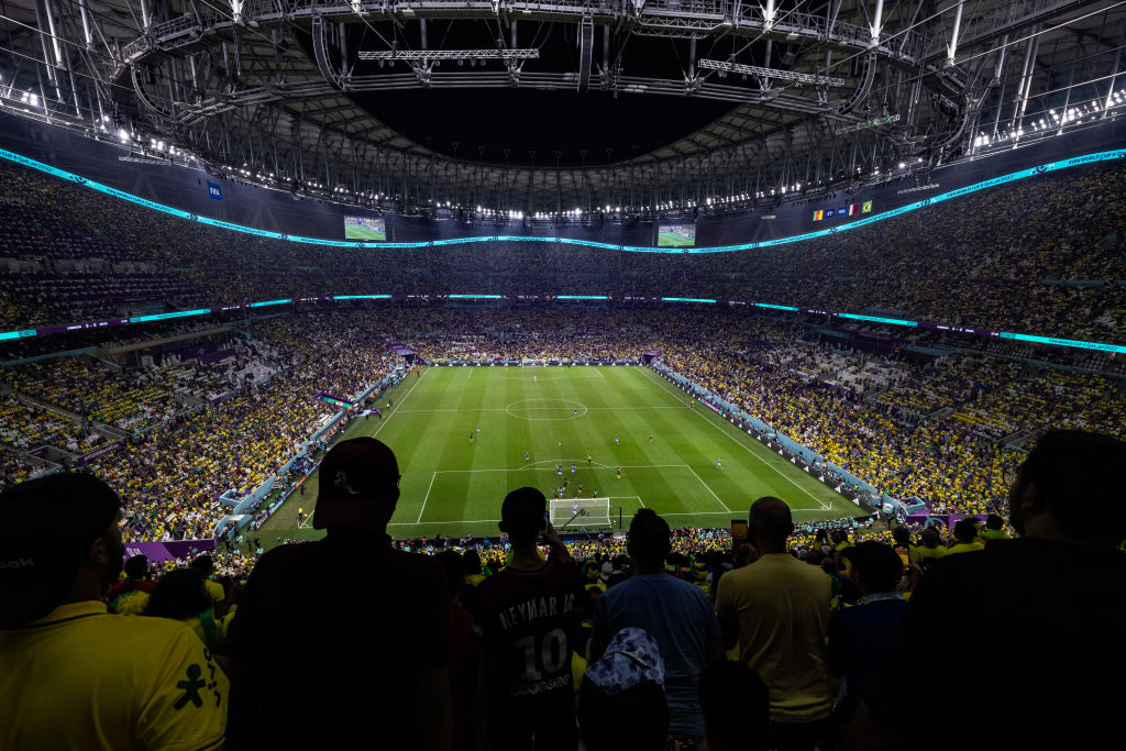 A Lusai Stadion a 2022-es labdarúgó-világbajnokságon. 