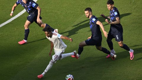 Lamine Yamal az uruguayiak elleni meccsen.
