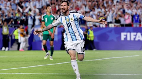 Lionel Messi a világbajnokságon.