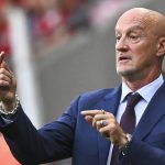 Marco Rossi szövetségi kapitány a Magyarország - Kazahsztán barátságos labdarúgó-mérkőzésen a debreceni Nagyerdei Stadionban 2026. június 9-én.