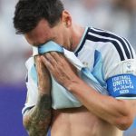 Lionel Andres Messi (Argentina) gestures during Group J FIFA World Cup 2026, Argentina and Algeria, Kansas Stadium, Kansas, United States on June 16 2026. (Photo by Ulrik Pedersen/NurPhoto)