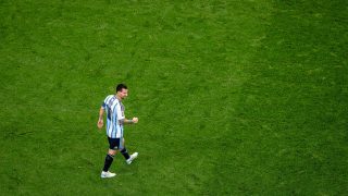 Lionel Messi of Argentina during the 2026 World Cup at AT&T Stadium on June 22, 2026, in Dallas, United States. (Photo by Stefan Koops/EYE4IMAGES/NurPhoto)