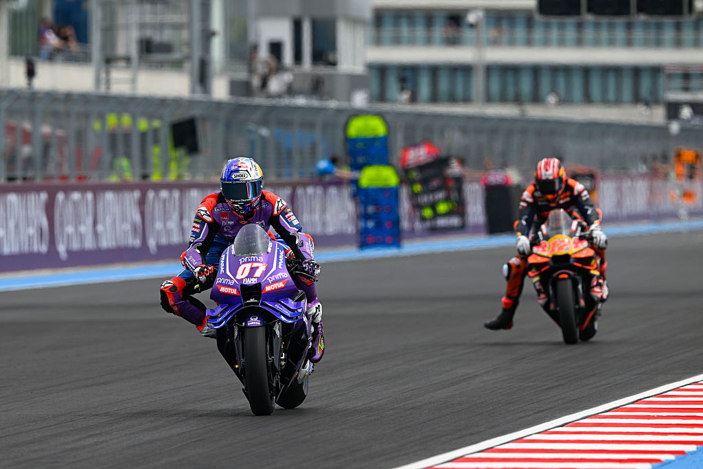 Lement az első szabadedzés a MotoGP balatonfőkajári versenyhétvégéjén.