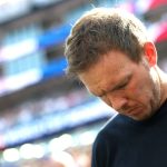 FOXBOROUGH, MASSACHUSETTS - JUNE 29: Julian Nagelsmann, Head Coach of Germany, reacts prior to the FIFA World Cup 2026 Round Of 32 match between Germany and Paraguay at Boston Stadium on June 29, 2026 in Foxborough, Massachusetts. Alexander Hassenstein/Getty Images/AFP